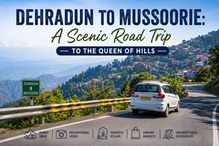 Dehradun to Mussoorie: A Scenic Road Trip to the Queen of Hills
